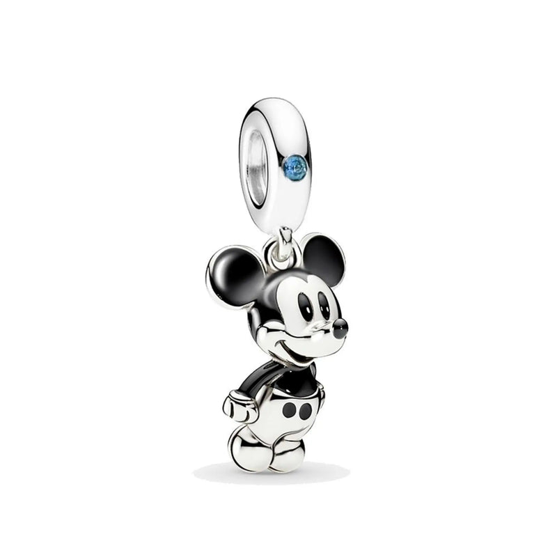 Disney Mickey Minnie Prata 925