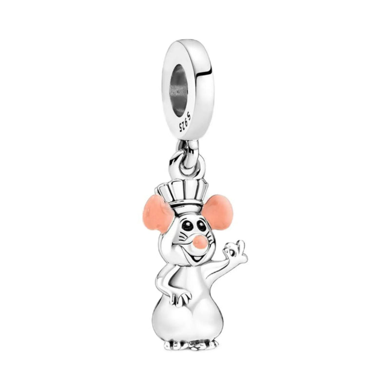 Disney Mickey Minnie Prata 925