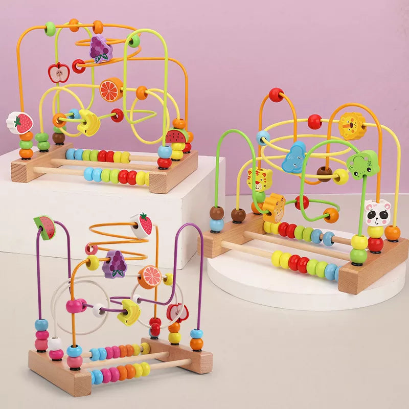 Brinquedo Montessori Circuito Labirinto