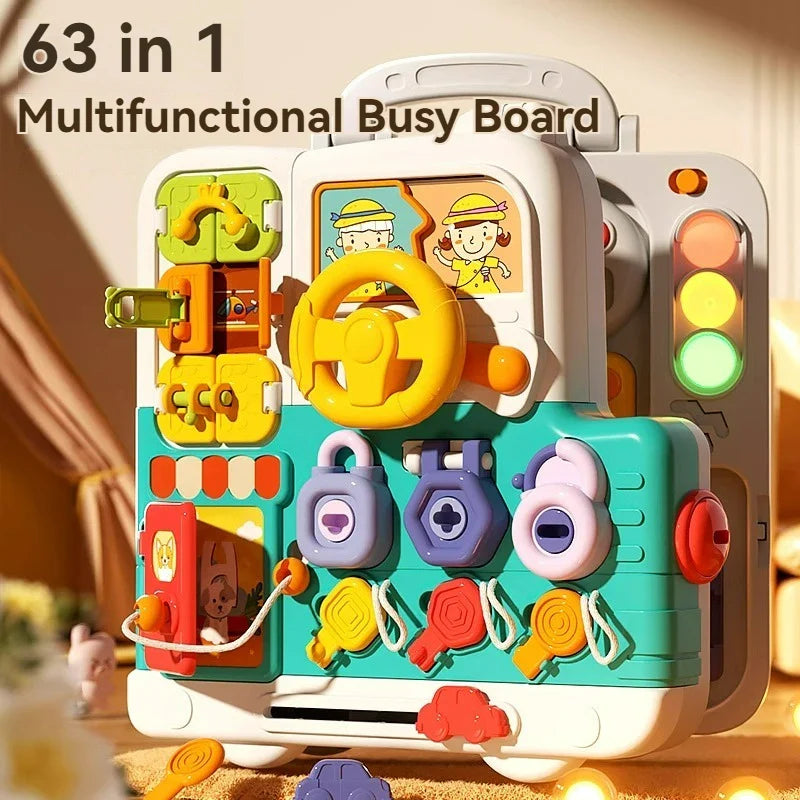 Montessori Brinquedo Musical Multifunções