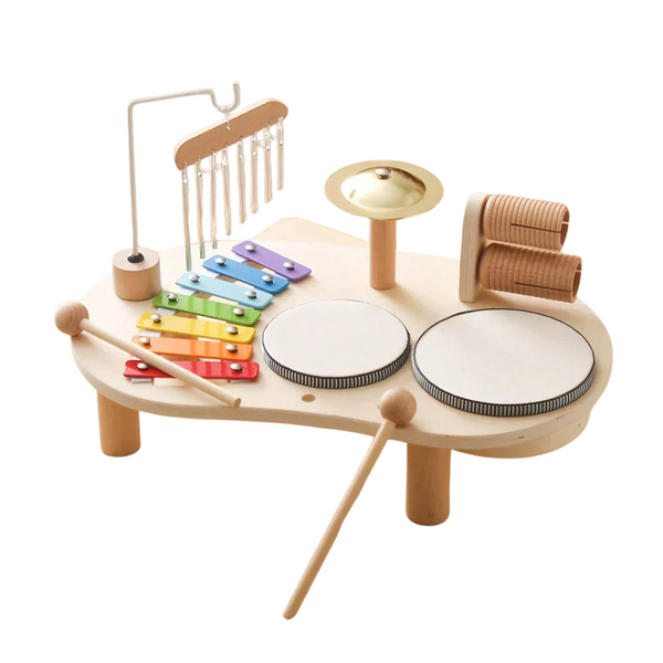 Instrumento Musical Infantil Montessori - Bateria