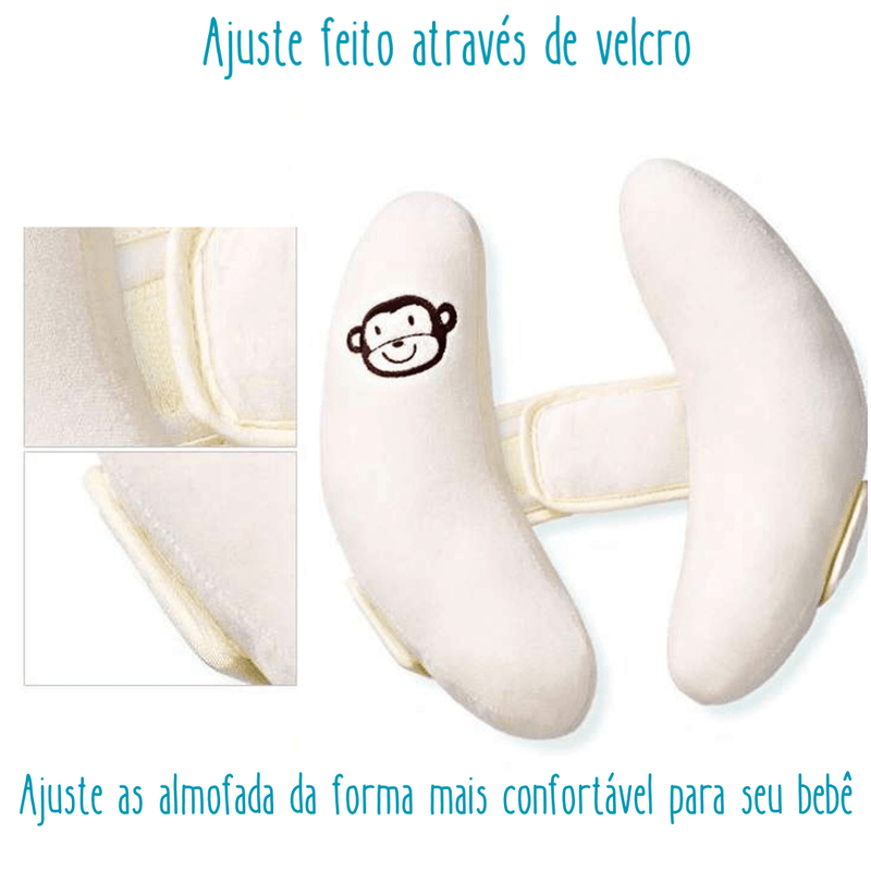 Travesseiro de Pescoço para Bebê Conforto e Cadeirinha - Ama Mamma