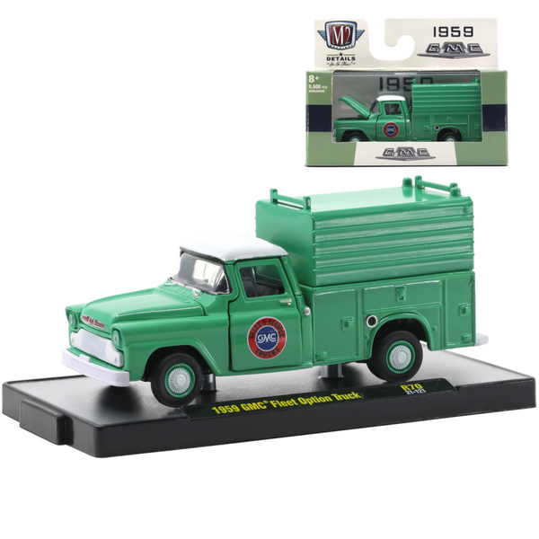 Miniatura 1959 GMC Fleet Option Truck 1/64 | M2 Machines (Auto Thentics R70)