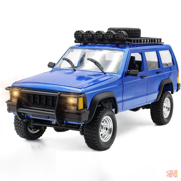 Carrinho de Controle Remoto Jeep Cherokee XJ Off-Road 4x4 - 1/12