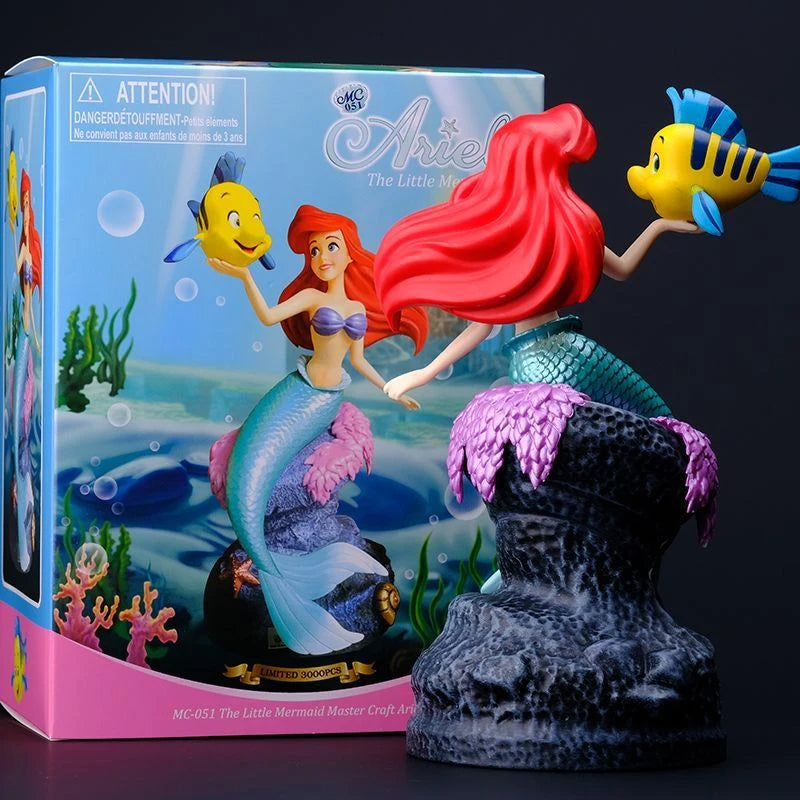 Ariel e Linguado (Master Craft) | A Pequena Sereia