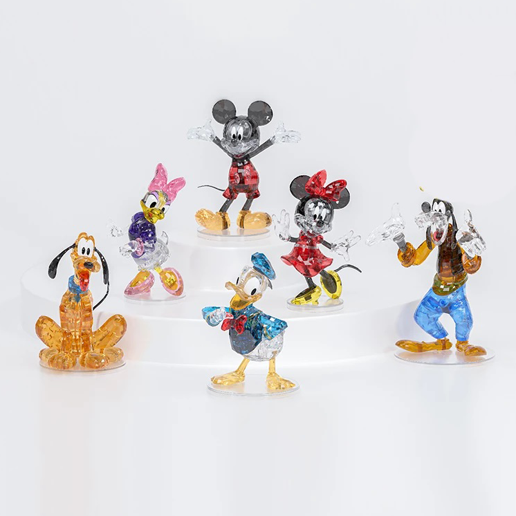 Boneco de Cristal Turma do Mickey Mouse | A Casa do Mickey Mouse (Montável)