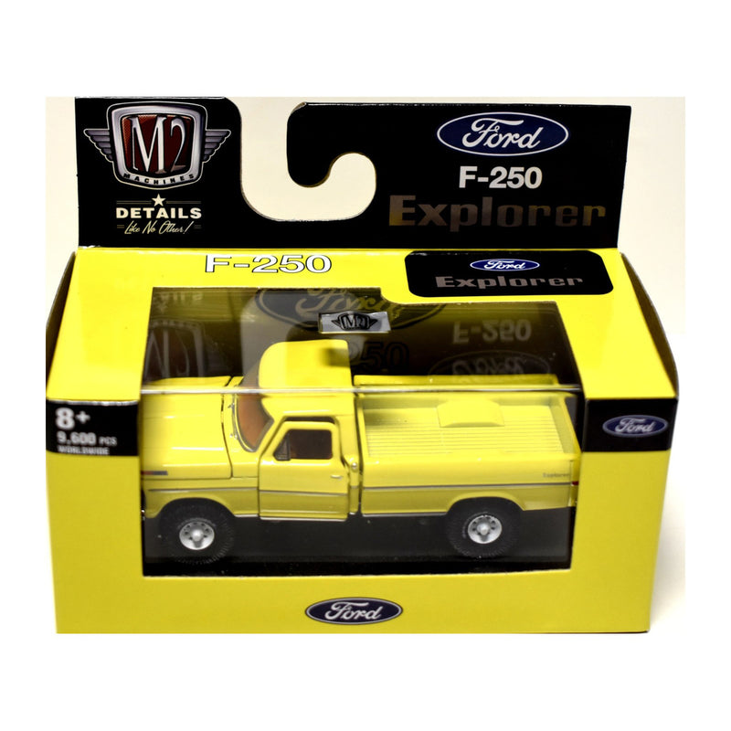 Miniatura 1972 Ford F-250 Explorer 4x4 1/64 | M2 Machines (Detroit Muscle R63)