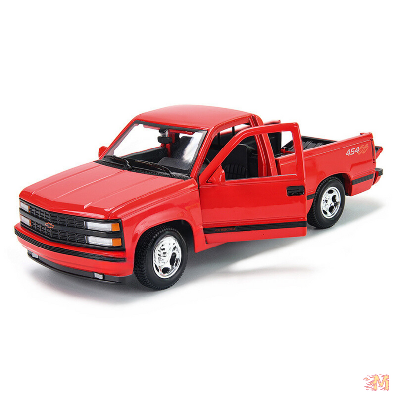 Miniatura de Carro Pickup Chevrolet SS 454 1993 - 1/24