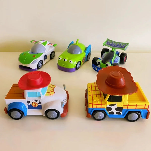 Carrinhos de Fricção Toy Story ToyMaker | Woody, Buzz Lightyear, Jessie, Alien e CR Carro