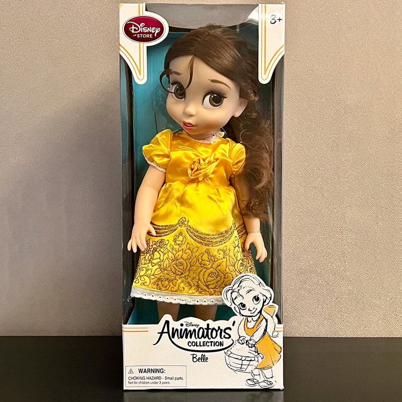 Boneca Princesas da Disney Animators Collection | Branca de Neve, Rapunzel, Ariel, Elsa, Anna, Bela e Aurora