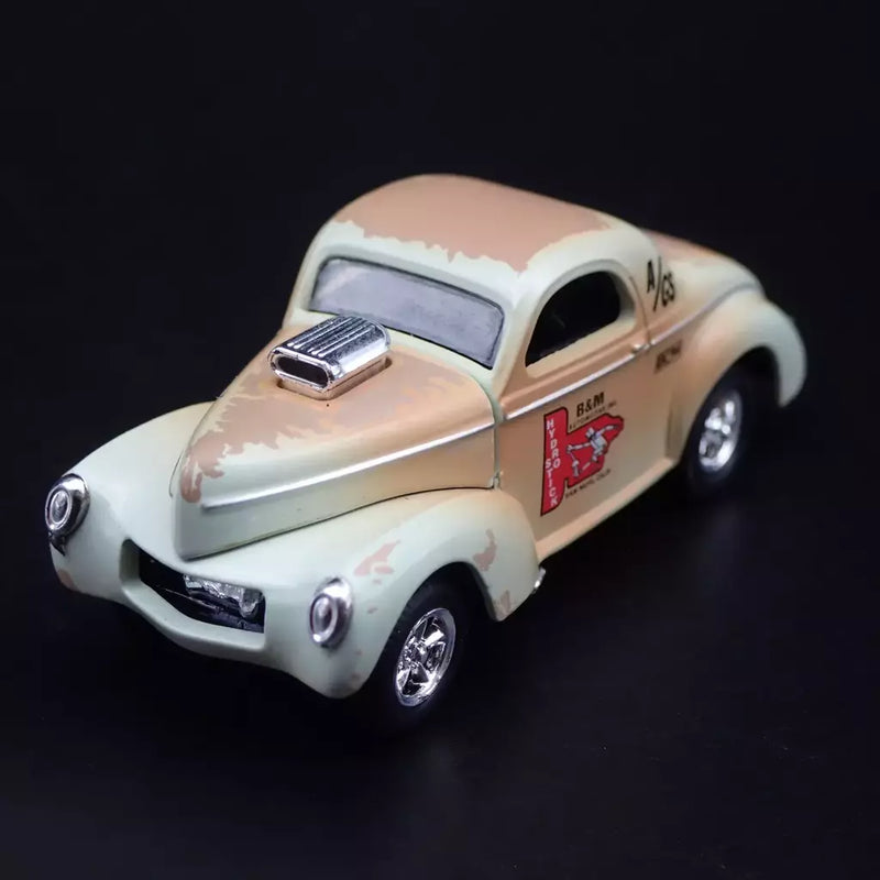 Miniatura 1941 Willys Coupe Gasser 1/64 | M2 Machines (Hobby Gassers Release GS13) (B&M)