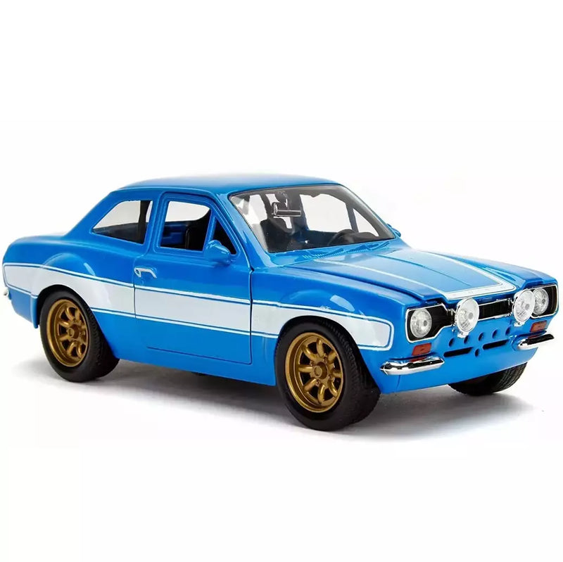 Miniatura Brian's Ford Escort RS2000 1/24 | Jada Toys (Velozes e Furiosos)