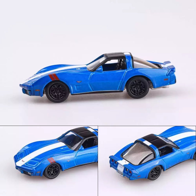 Miniatura 1979 Chevrolet Corvette (R1B) 1/64 | Johnny Lightning (Classic Gold Collection)