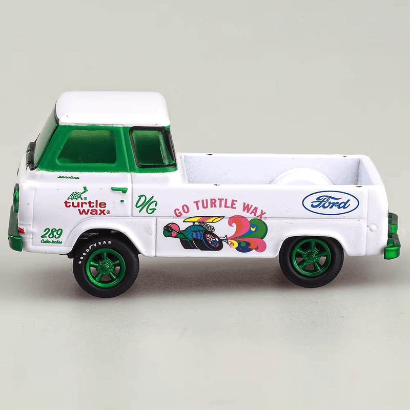 Miniatura 1965 Ford Econoline Truck (CHASE) 1/64 | M2 Machines (Hobby Gassers Release GS11) (Turtle Wax)