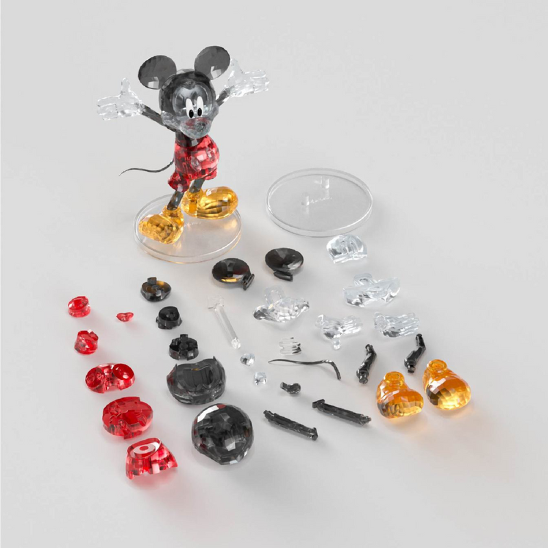 Boneco de Cristal Turma do Mickey Mouse | A Casa do Mickey Mouse (Montável)