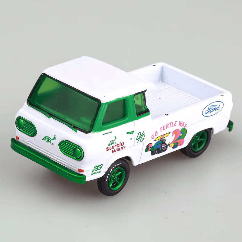 Miniatura 1965 Ford Econoline Truck (CHASE) 1/64 | M2 Machines (Hobby Gassers Release GS11) (Turtle Wax)