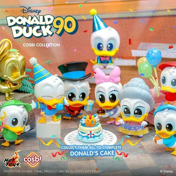 Miniaturas Pato Donald (90 Anos) Hot Toys | Cosbi Collection (CBX178 Donald Duck 90th) (Unidade Individual)