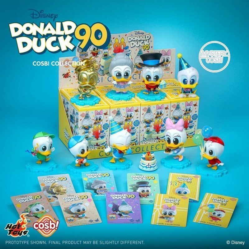 Miniaturas Pato Donald (90 Anos) Hot Toys | Cosbi Collection (CBX178 Donald Duck 90th) (Unidade Individual)