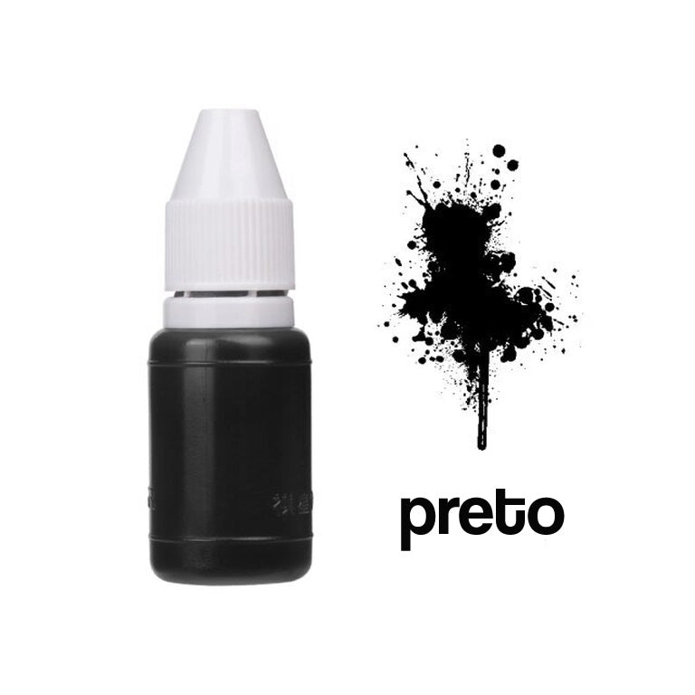 Refil Tinta Carimbo KustomLabs (5ml) [FRETE GRÁTIS]